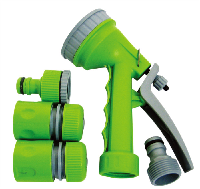 4pc Plastic hose nozzle set
