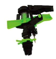 Plastic impilse sprinkler