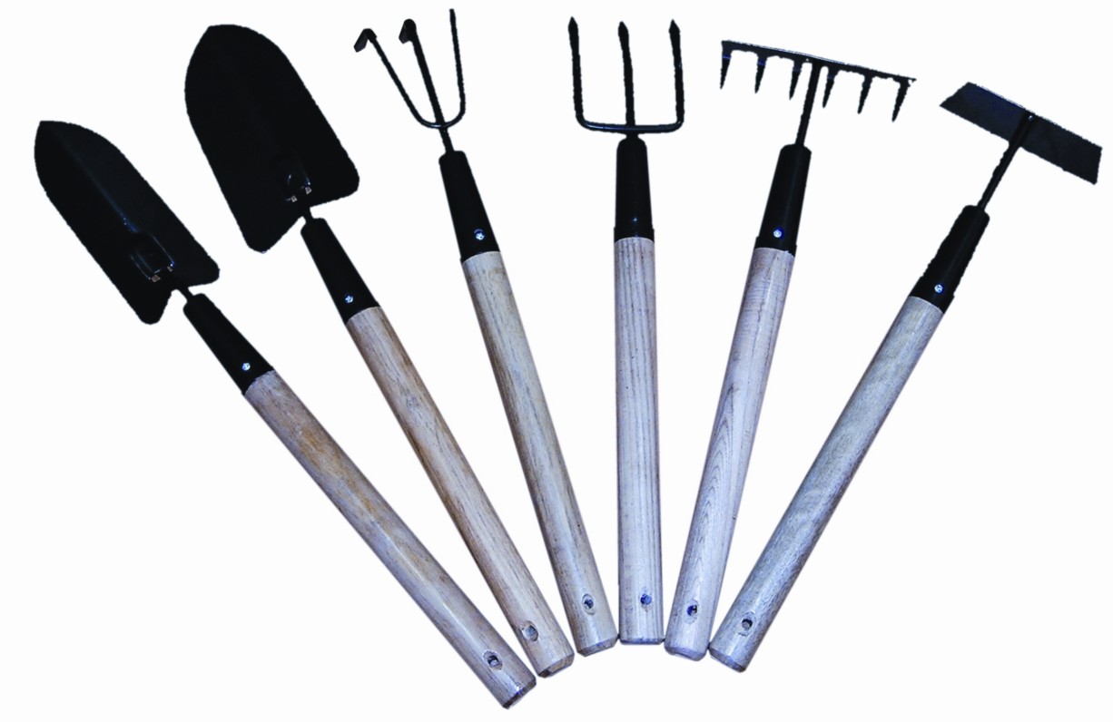 6pc garden tool set