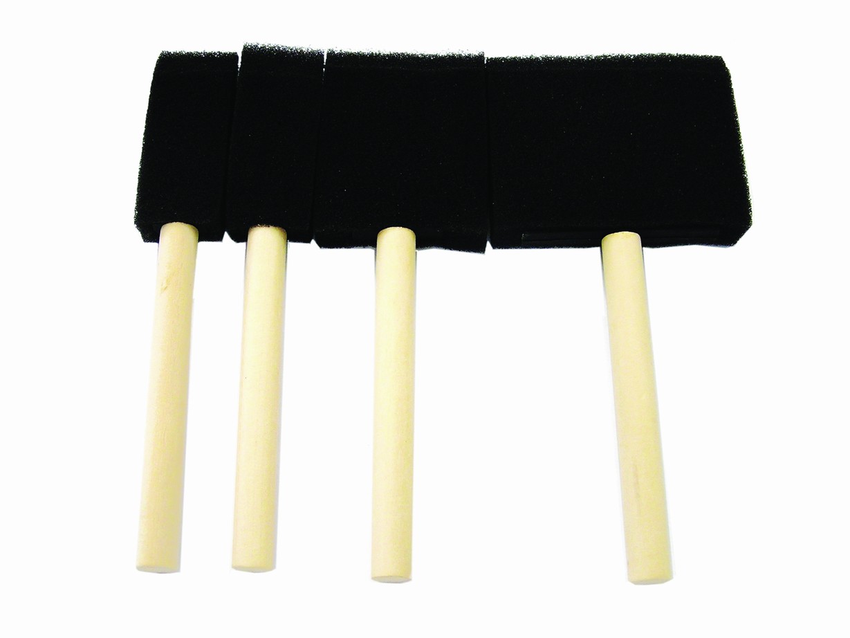 4PC FOAM PAINT BRUSH