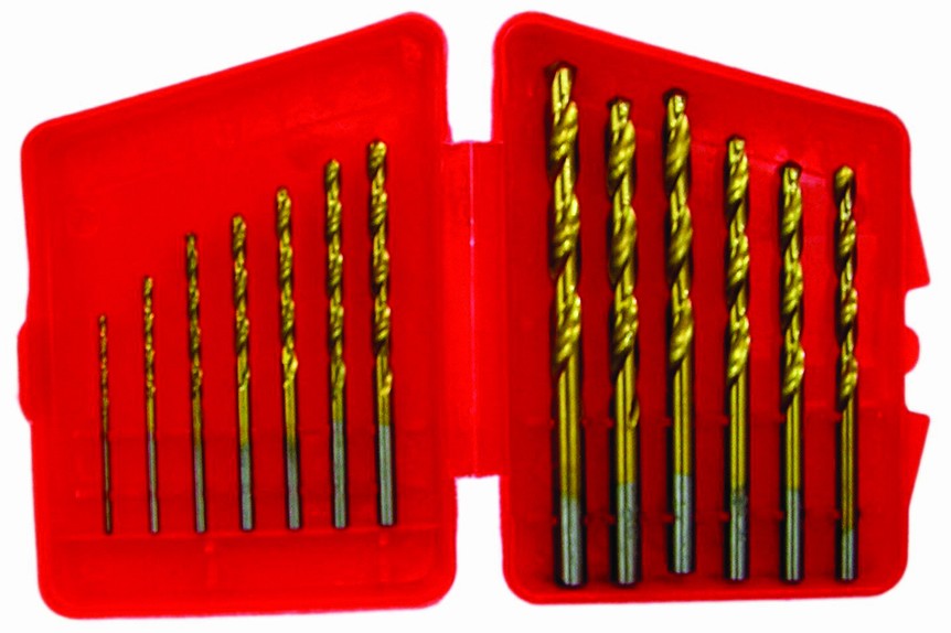 13 Pc HSS Twist Drill Set