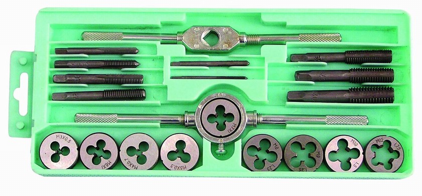 20Pc Metric Tap & Die