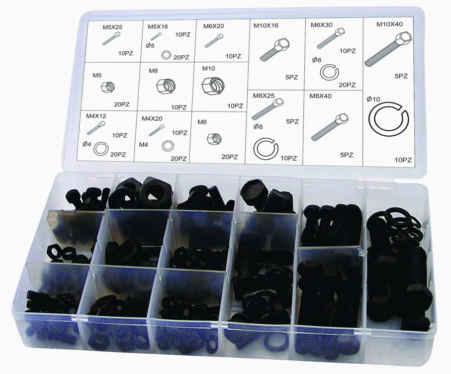 240 Pc Bolts & Nuts