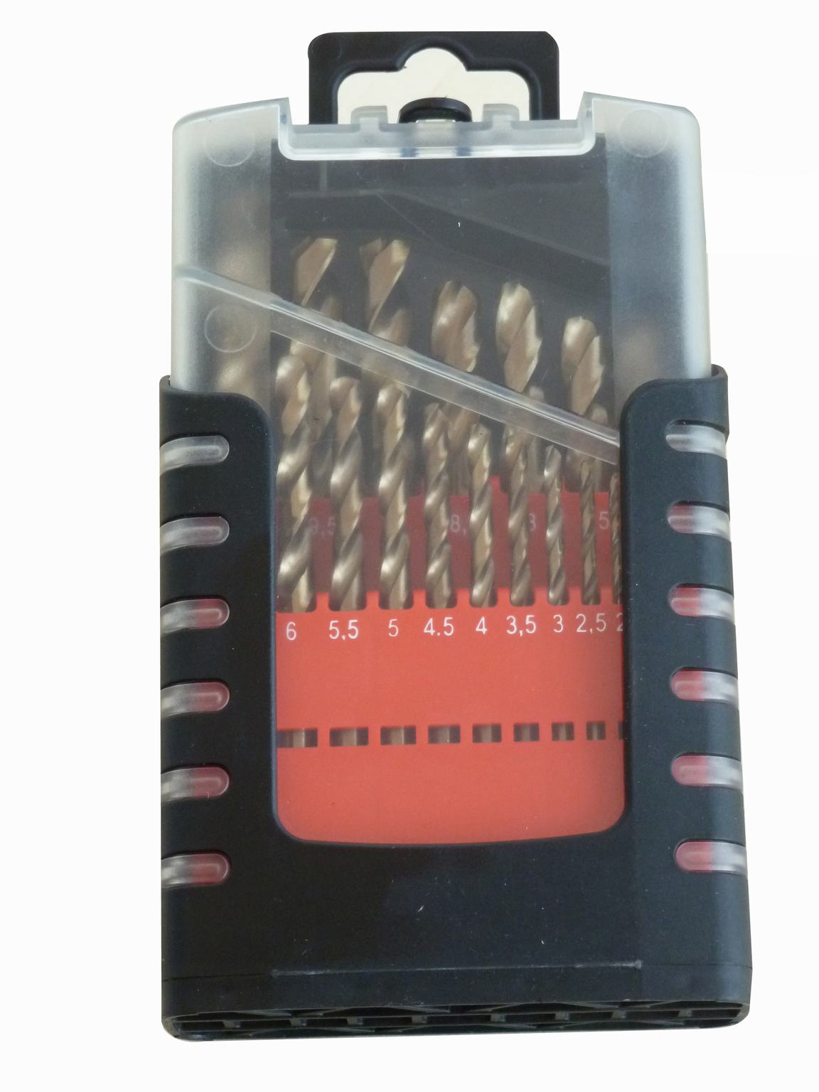 19 PCS HSS Twist Drills (METRIC)