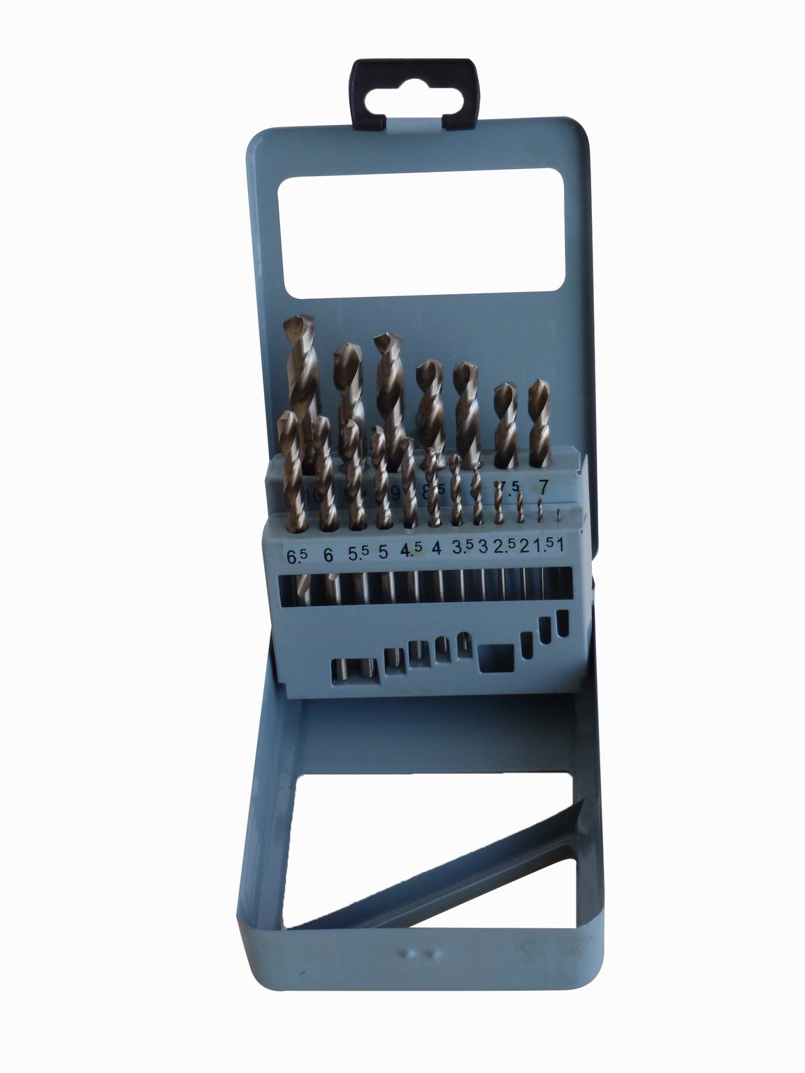 19 PCS HSS Twist Drills (METRIC)