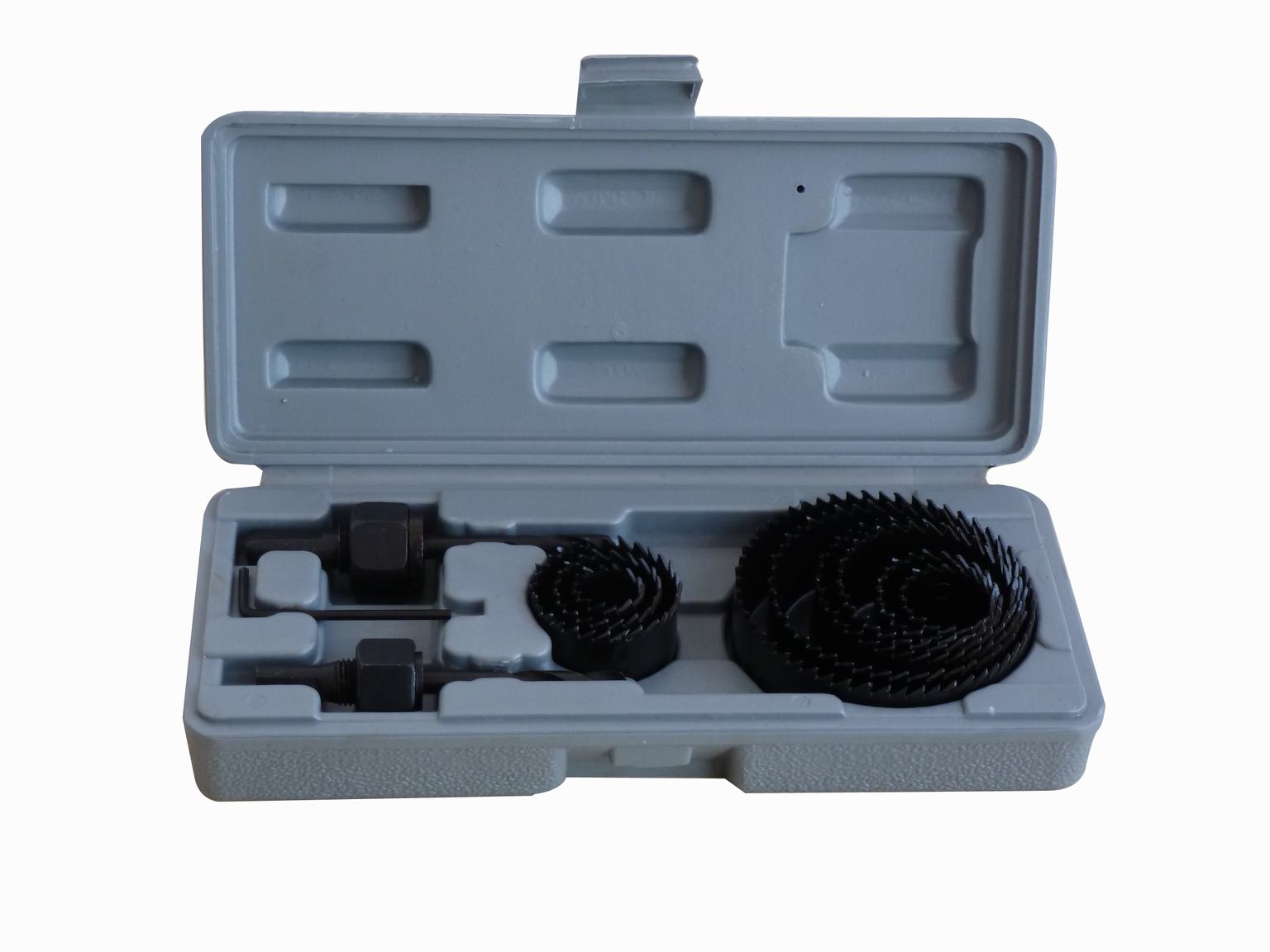 18 PCS Carbon Steel Hole Saw Set