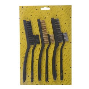 6PCS WIRE BRUSH SET