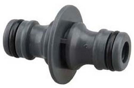 Two way hose coupling