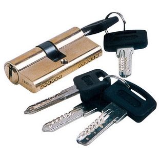 Security profile cylinder lock