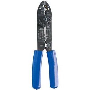 HEAVY DUTY WIRE STRIPPER AND CRIMPER