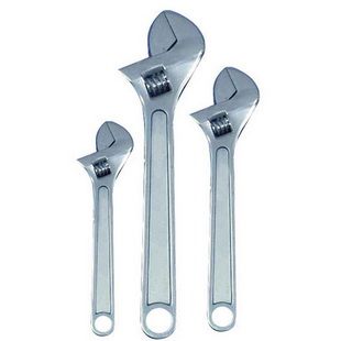 3PCS ADJUSTABLE WRENCH SET