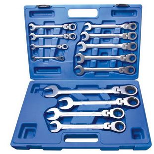 13PCS FLEXIBLE GEAR WRENCH SET