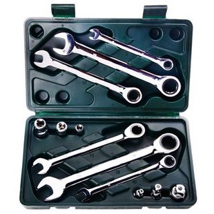 12PCS GEAR WRENCH SET