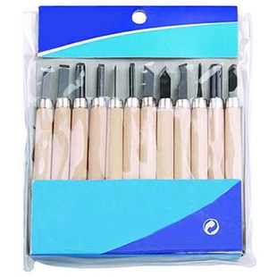 12 PCS CARVING KNIFE SET