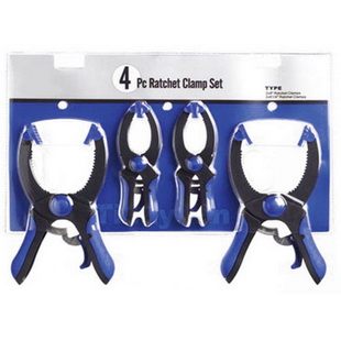 4 PCS RATCHET BAR CLAMP SET