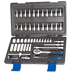 53 PCS 1/4" DR. SOCKETS AND BITS SET