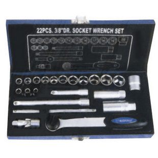 22 Pcs 3/8" DR. SOCKETS SET