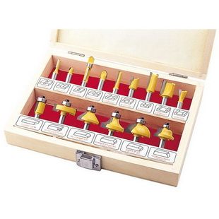 15 pcs. Carbide Router Bits Set