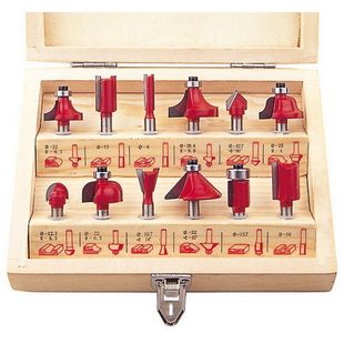 12 pcs. Carbide Router Bits Set