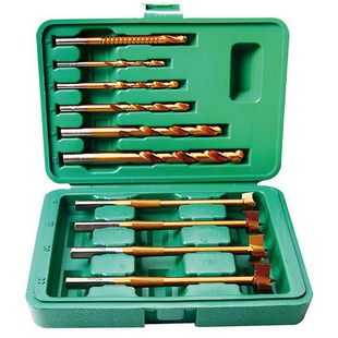 10 PCS COMBINATION DRILL SET