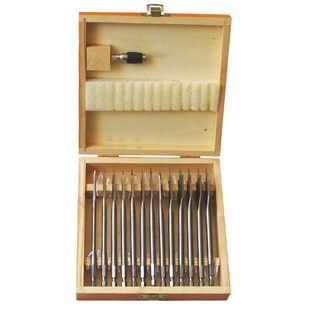 14 PCS FLAT WOOD BITS SET