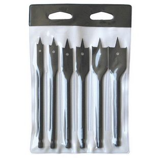 6 PCS FLAT WOOD BITS SET