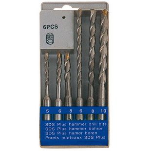 6 PCS SDS HAMMER DRILL SET