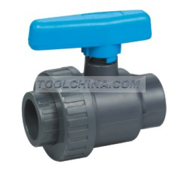 PVC union ball valve