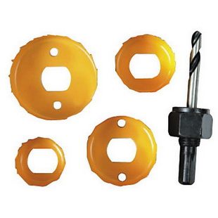 6 PCS HOLE SAW SET