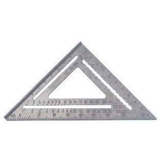 Aluminum alloy triangular compass