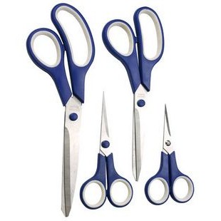 4 PCS HOUSEHOLd SCISSOR SET