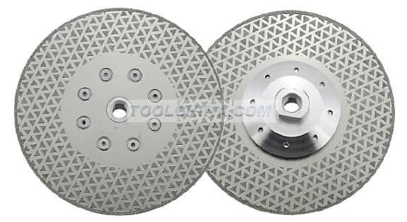 electroplated diamond cutting disc