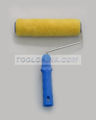 Paint roller frame and cover