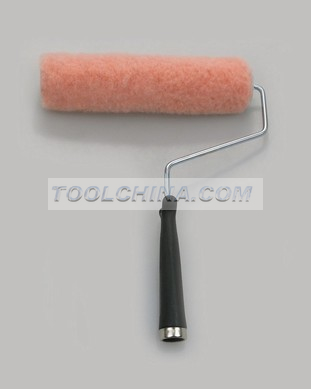 Paint roller frame and cover