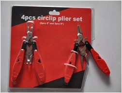 2PC7" SNAP RING PLIER SET